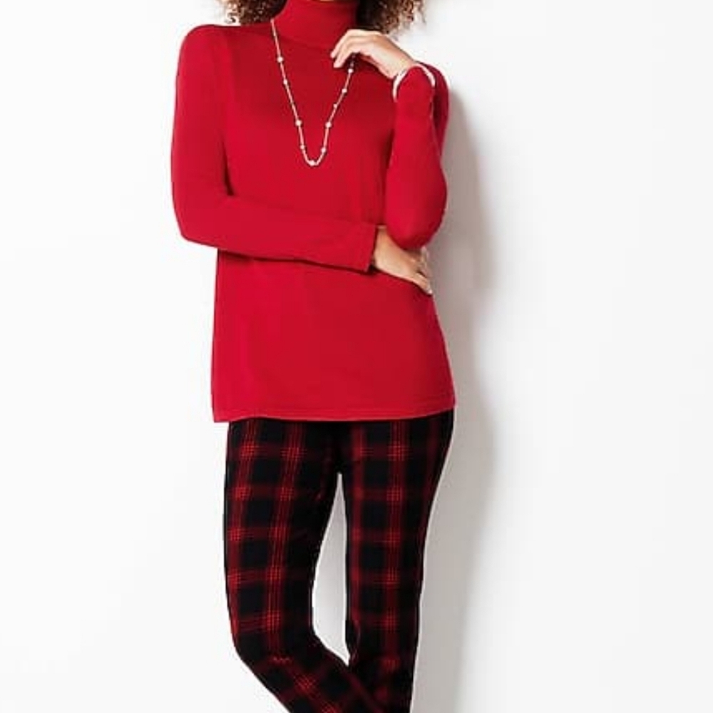 J. Jill Hi-rise Bi-stretch Slim-Ieg Pants